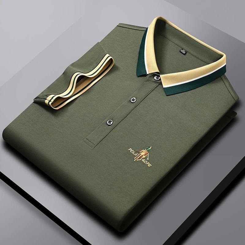 Otaylo Men’s Polo Golf T-Shirt – Classic Sporty Elegance